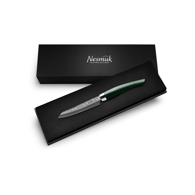 C100 Officemesser Micarta Green Schatulle