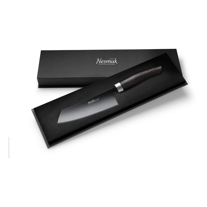 Janus Kochmesser 140 Mooreiche Schatulle