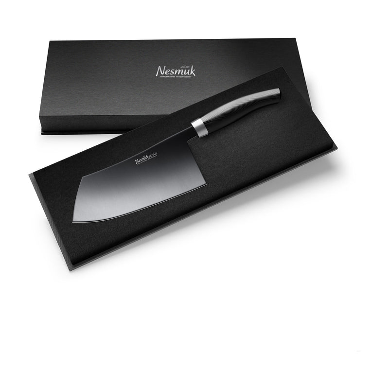 Janus Chinesisches Kochmesser 180 Micarta Black Schatulle