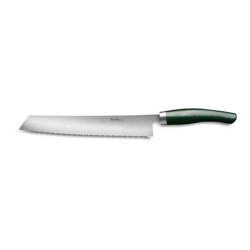 SOUL Brotmesser 270 Micarta Green