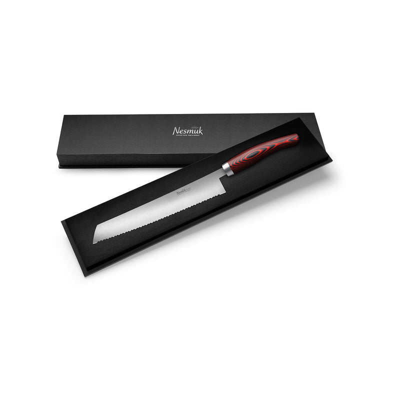 SOUL Brotmesser 270 Micarta Red Schatulle