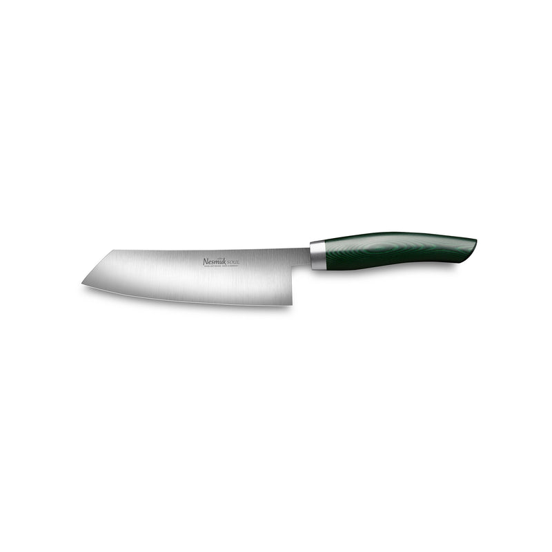 SOUL Kochmesser 140 Micarta Green