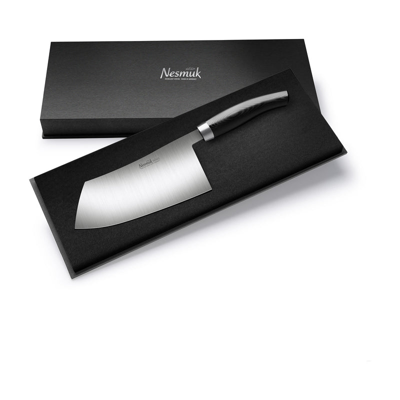 SOUL Chinesisches Kochmesser Micarta Black Schatulle